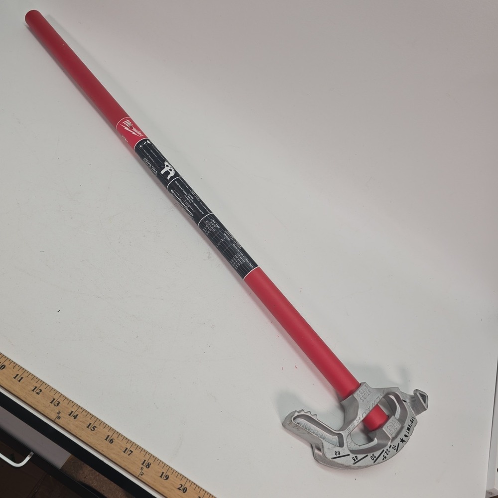 Milwaukee 48-22-4070 1/2" EMT Aluminum Conduit Bender w/ High Contrast Markings